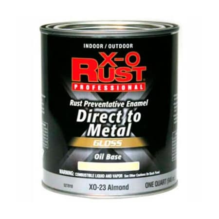 General Paint Interior/Exterior Paint, Gloss, Oil Base, Almond, 1 qt 527010